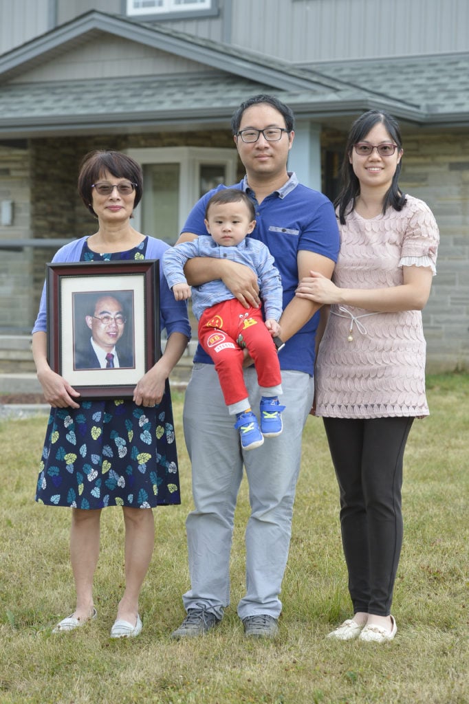 Kenny Cheng and family