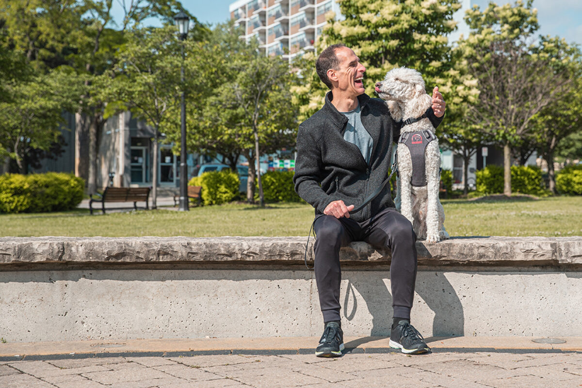 Canine Vision Dog Guide team Jean and Spirit