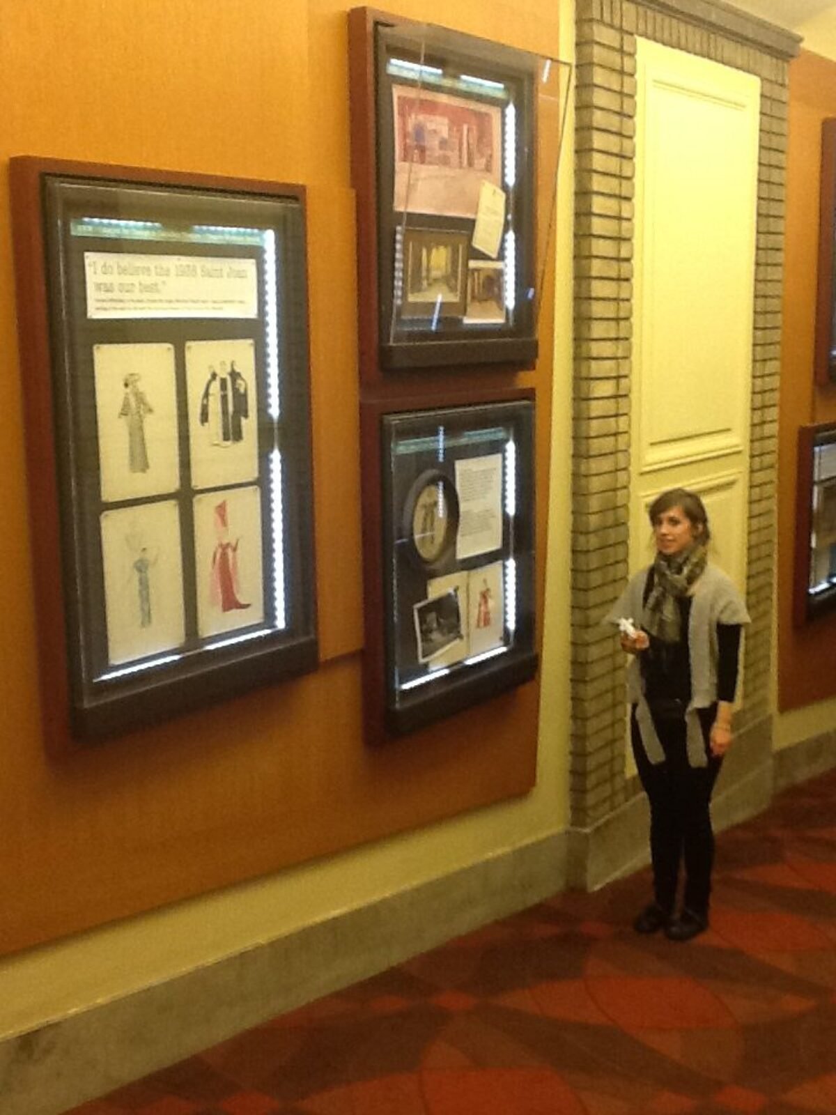 Theatre Museum Exhibition Panel