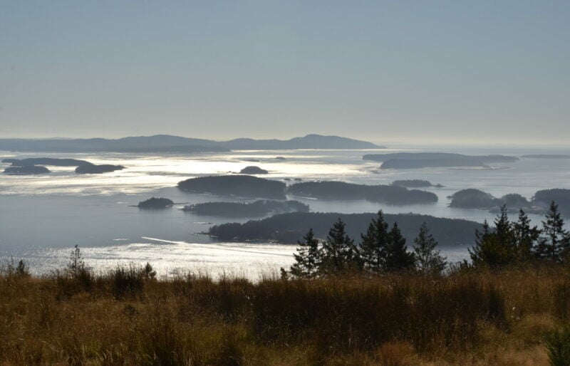 A glimpse of these special islands of the Salish Sea