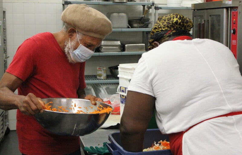 Evangel Hall Food Prep