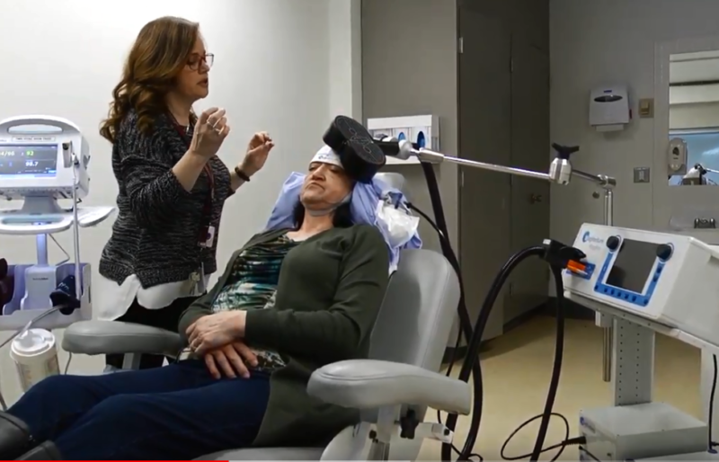 Brain stimulation is making a difference for patients with depression.