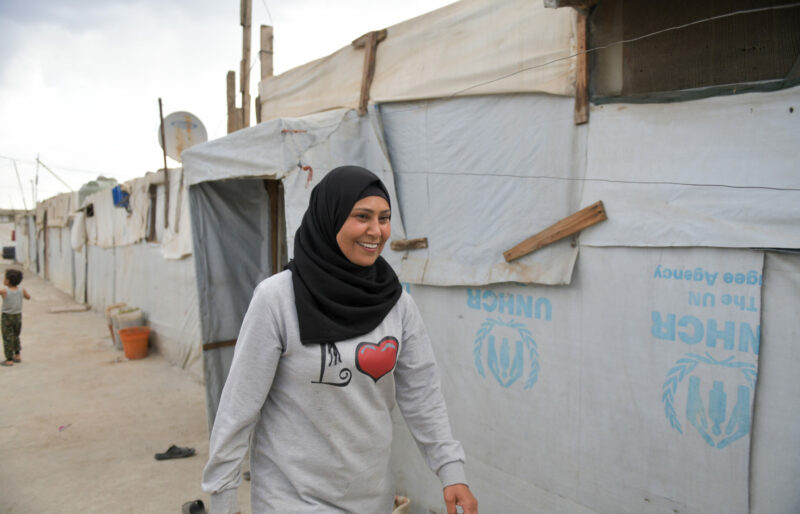 Lebanon. Syrian refugees and daily life in refugee camps