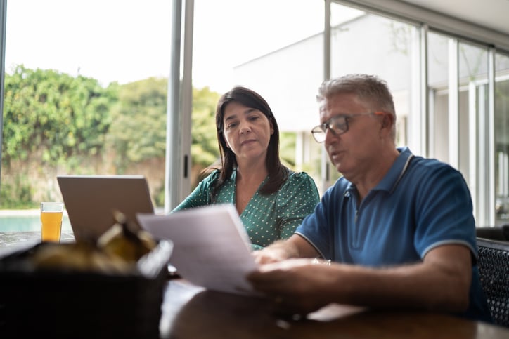 Couple has a conversation about their estate, their beneficiaries, including a charity in their Will, and saving on taxes.