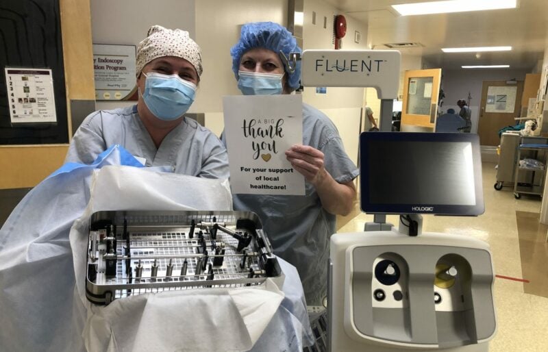 Thank you from our surgical team!