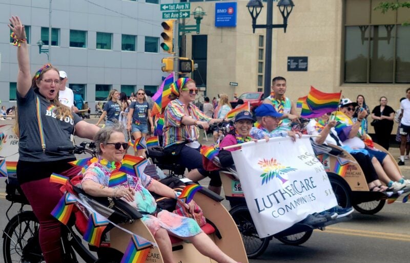LutherCare in the parade