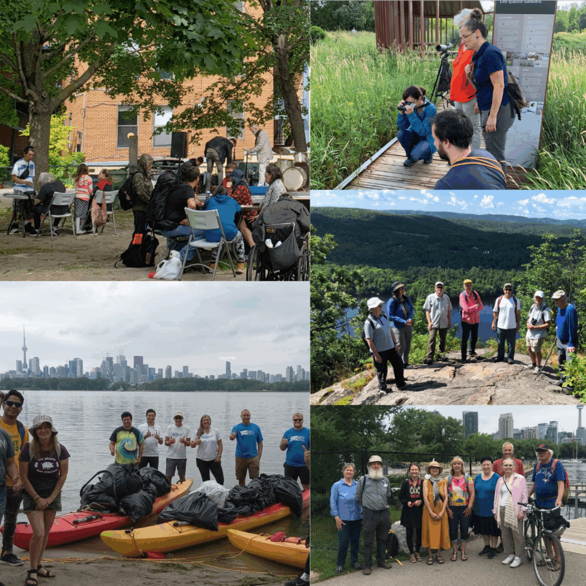 Sierra Club Canada hikes and clean up events in Ontario, Alberta, and Quebec