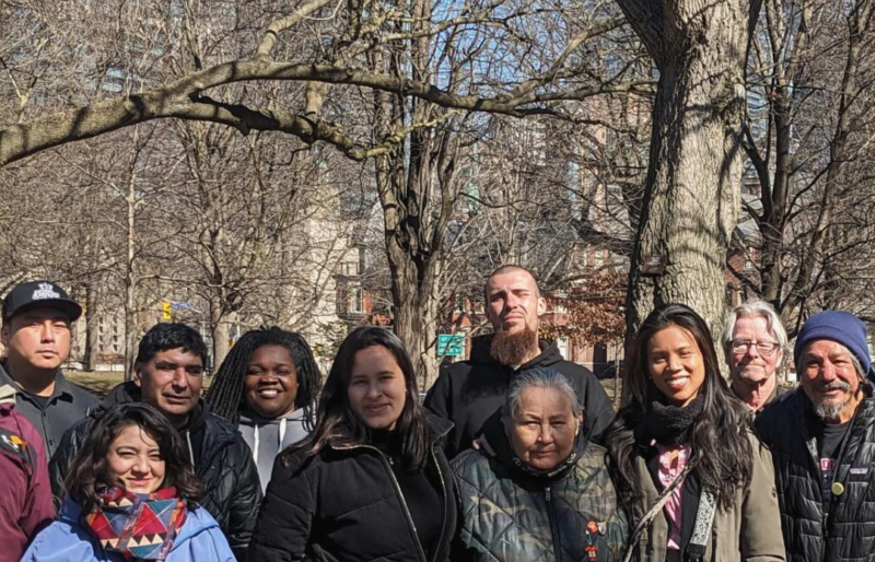 People at a Sierra Club Canada event in Toronto, Ontario