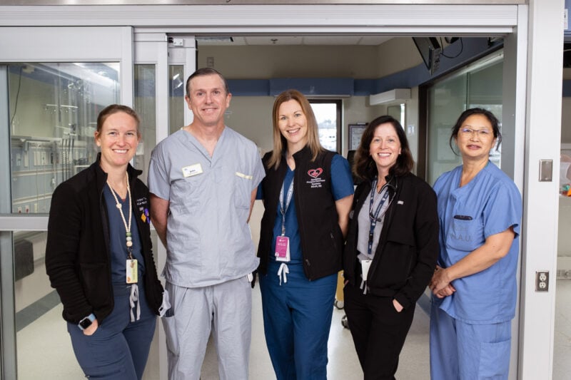 5 healthcare workers