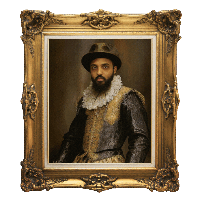 Envie de voir à quoi vous ressembleriez en héros légendaire? Essayez notre créateur de portraits gratuit et obtenez instantanément votre tableau à l’huile.